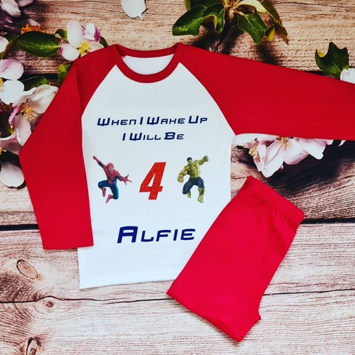 Personalised boys pyjamas - personalised,