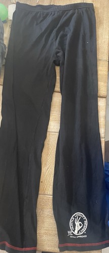 Black pyjama bottoms - black,