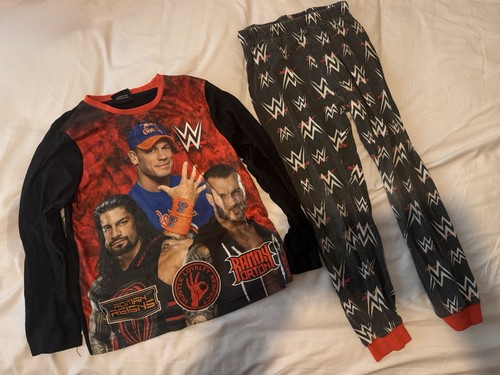 Boys wwe long sleeve pajamas - wwe,